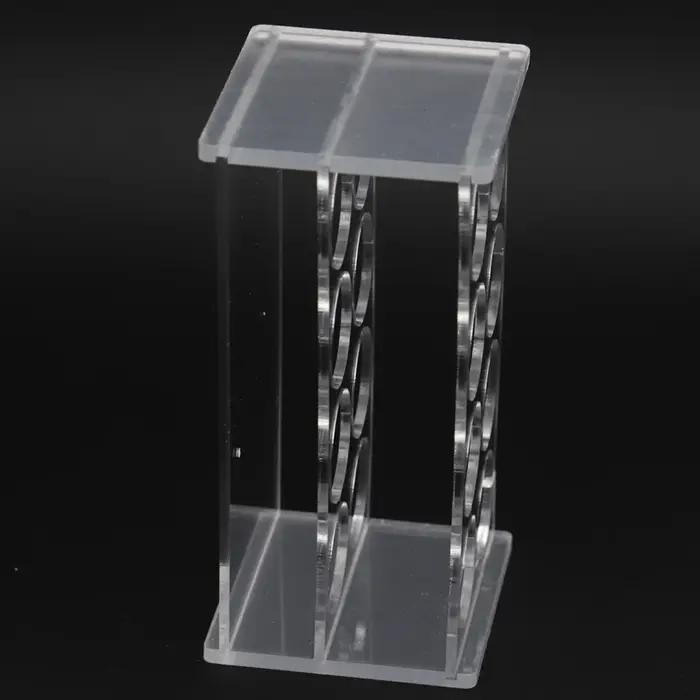 0.2/0.5/1.5/2/5/7/10/15/20/25/50/100ml 24/48/40/96 trous plaque de stockage verre organique PMMA lab