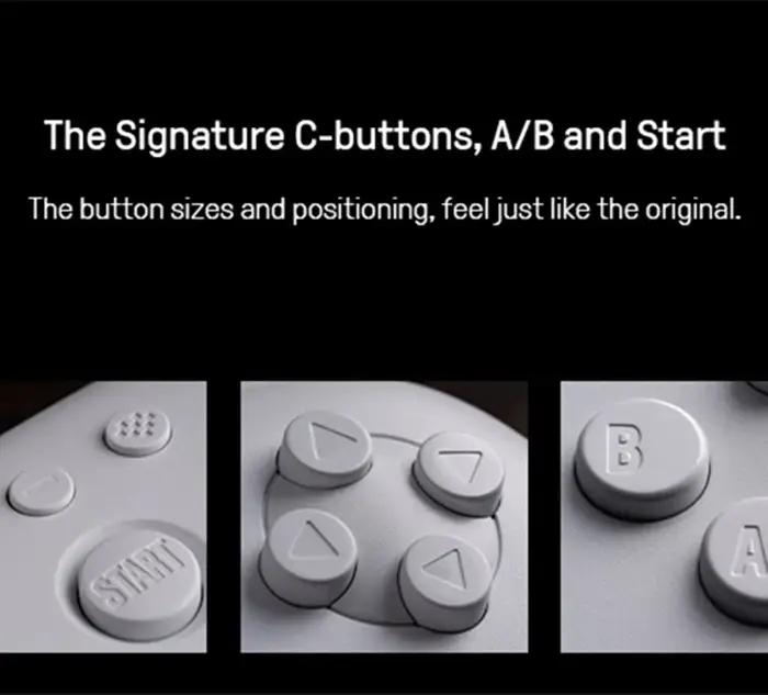 Manette Bluetooth 8BitDo pour Analogue 3D, Switch, Switch 2, Windows, Android, N64 avec joysticks à