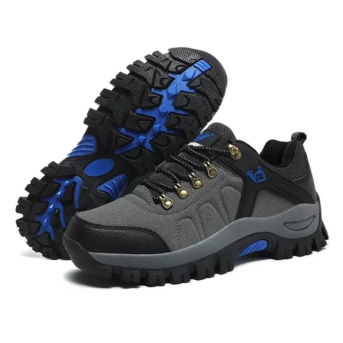 Bottes randonnée classiques hommes femmes antidérapantes - Chaussures escalade caoutchouc été hiver