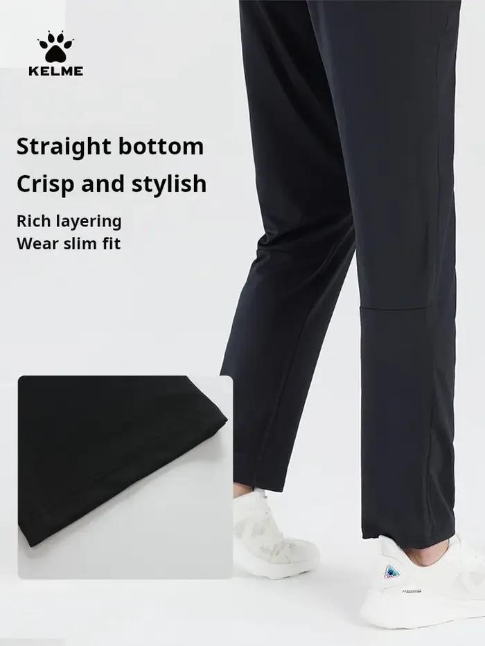 Pantalon d'entraînement football Kelme pour homme - Pantalon de sport compétition jambe droite
