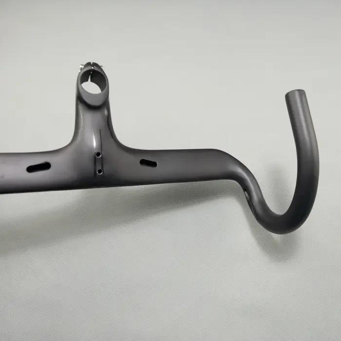 Guidon intégré guidon en carbone vélo de route avec tige Tmaex guidon de vélo de cyclisme guidon de