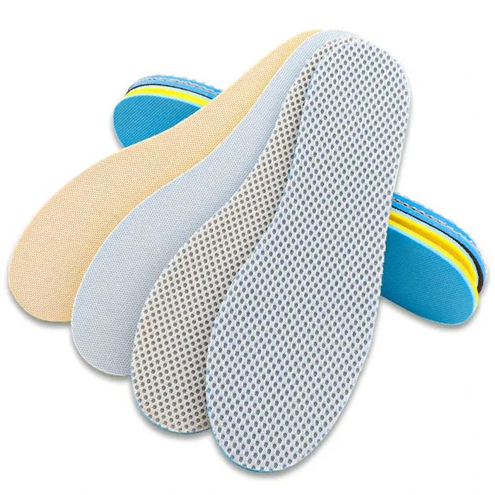 Semelle Intérieure Double Face Élastique Respirante Pour Sportifs Occasions Spéciales Confort Absorption Chocs