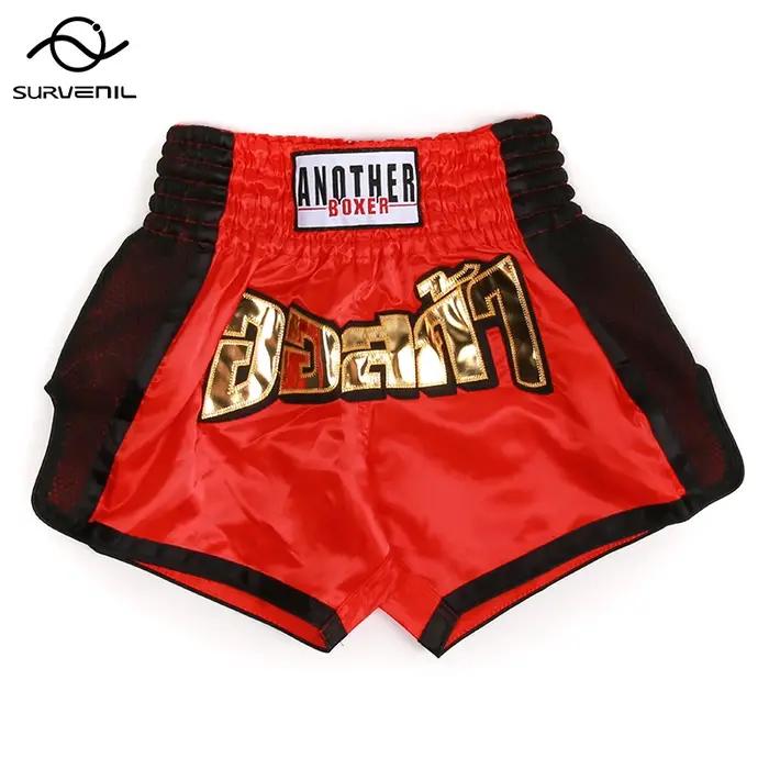 Short de boxe thaïlandaise pour adultes et enfants - Short Muay Thai satin NingMMA