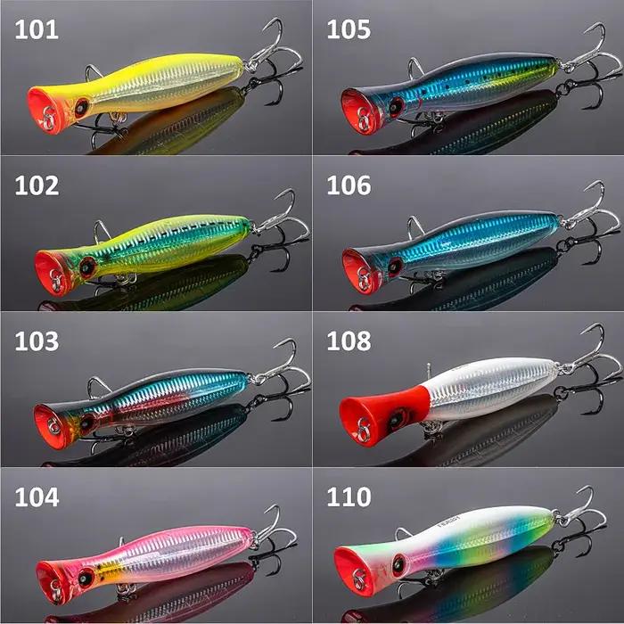 Noeby Popper leurre de pêche 120mm 43g 160mm 78g 200mm 154g Topwater Wobblers eau salée appât dur ar