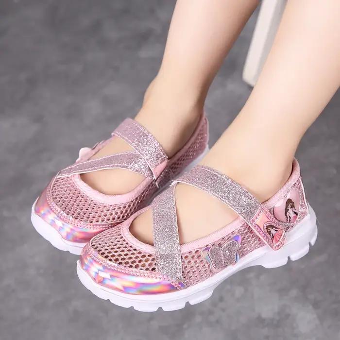 Chaussures de plage non ald pour enfants, sandales pour filles, chaussures décontractées pour enfant