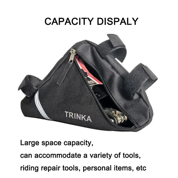 Vélo Triangle Sac Vélo Avant Cadre Guidon Étanche Sacs De Cyclisme Pièces De Vélo