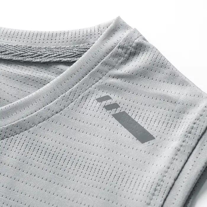 CHRLCK gilet de course pour hommes séchage rapide débardeur de gymnastique hommes Fitness chemise sa