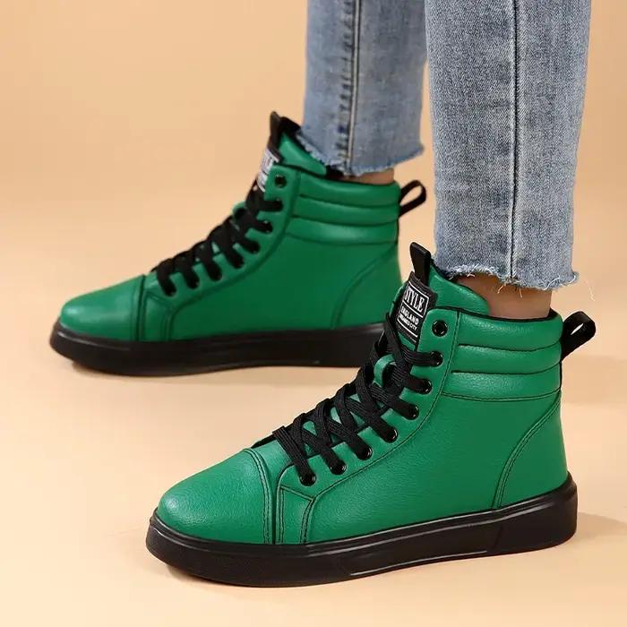 2025 printemps mode rouge hommes baskets haut chaussures de skateboard pour hommes femmes confortabl