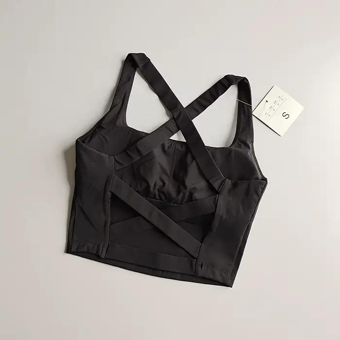 Soutien-gorge de sport sans couture pour femmes, haut de sport Sexy, Yoga, Fitness, sous-vêtements d