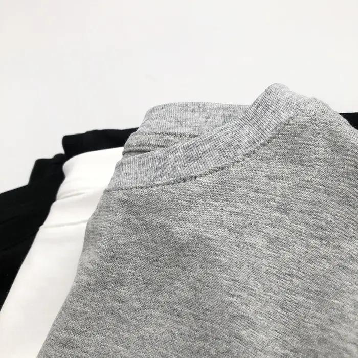 T-Shirt à manches longues en coton pour enfants de 2 à 7 ans, chemise basique ample, vêtements corée