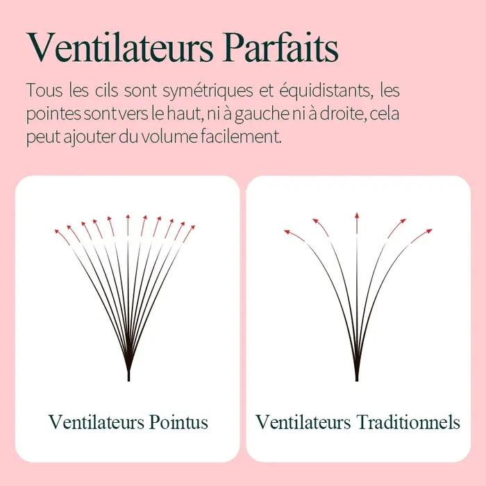 SONG LASHES Extensions de cils 3D à 16D