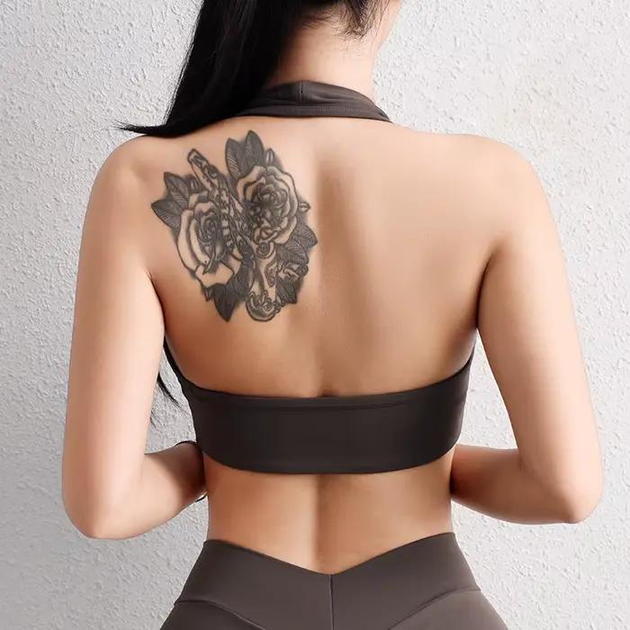SOISOU Nylon soutien-gorge le plus sexy gymnastique Sport Yoga soutien-gorge pour femmes élastique s