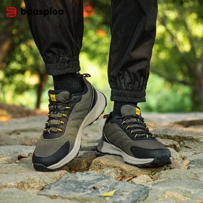 Chaussures randonnée homme Baasploa : qualité supérieure pour trekking, escalade imperméable
