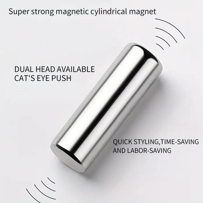 Stylo magnétique rond pour vernis Gel œil de chat, 3X1cm, pour peinture des ongles 3D, bâton magnéti