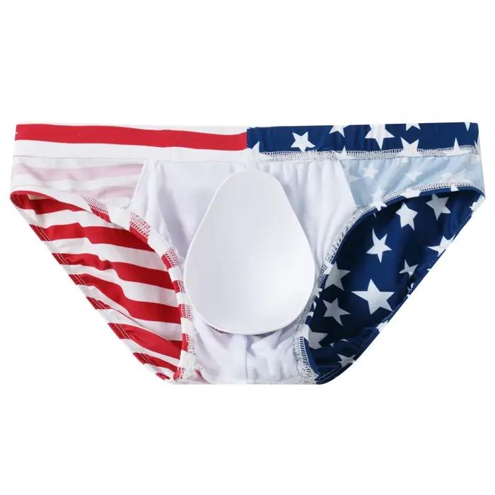 Push Up hommes nager Bikni bref troncs maillots de bain Sexy plage Surf Shorts maillot de bain maill