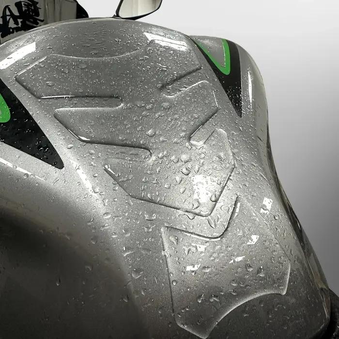 Couvercle de Protection universel transparent en résine 3D pour réservoir de gaz de moto