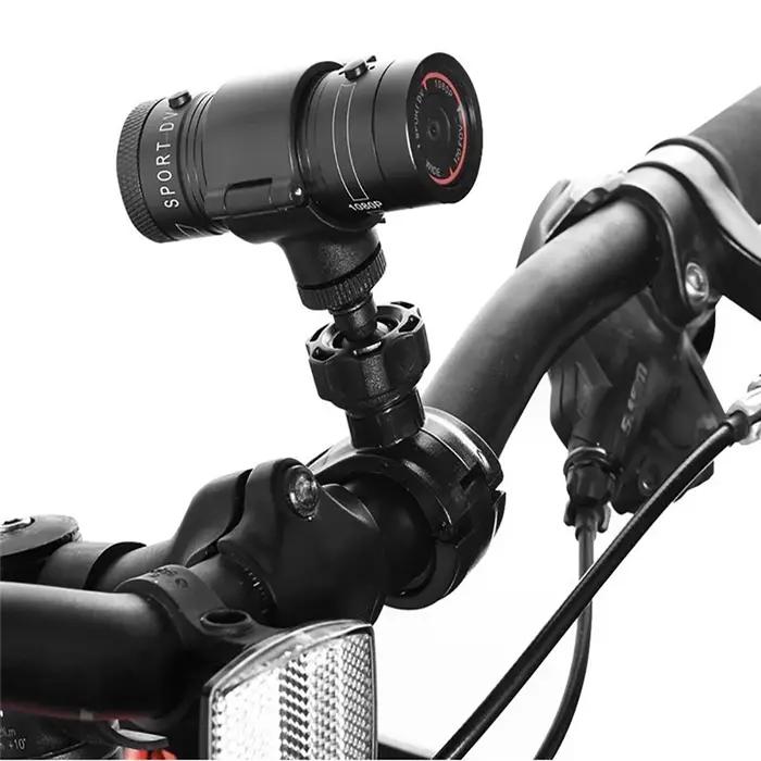Caméra de casque de vélo de sport étanche, caméra de casque de vélo de course, haute résolution, obj