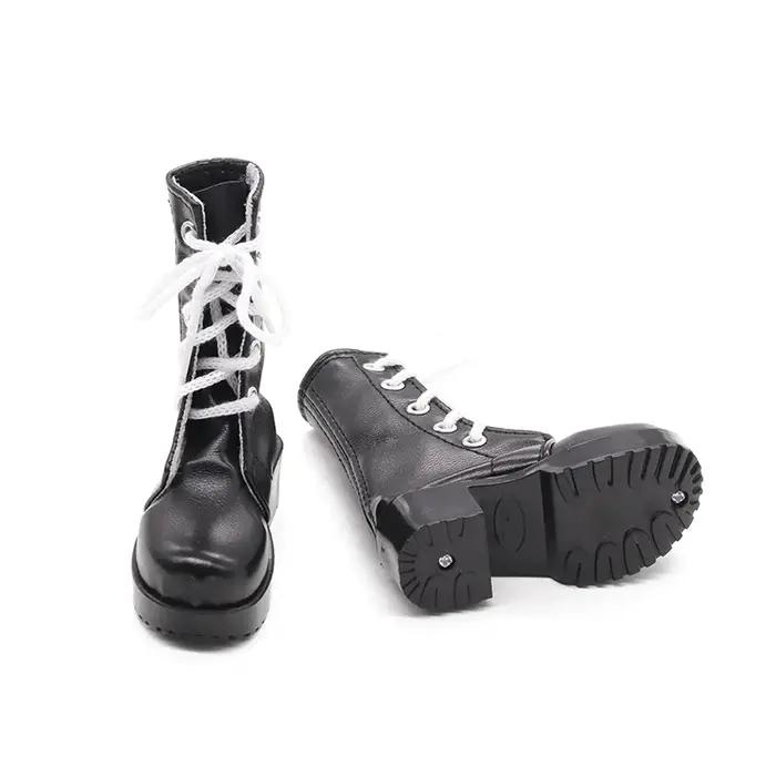 Chaussures à talons hauts faites à la main de 7cm, de haute qualité, pour poupées BJD 1/3, bottes mi