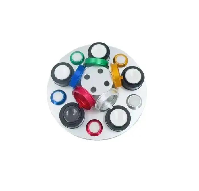 Outil de réparation de montres disque rotatif en métal bol huile pour entretien de montres professionnel horlogerie occasionnels horlogers amateurs montres mécaniques entretien montres montres réparation montres horlogerie