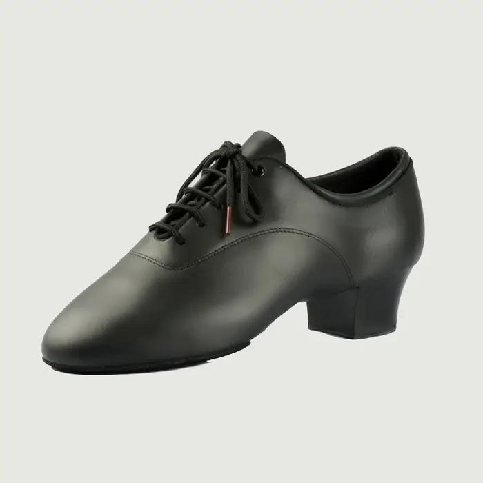 Chaussures de danse latine BD pour hommes semelles souples talon Oxford 4.5 cm toile respirante pour danseurs confort et élégance occasions spéciales