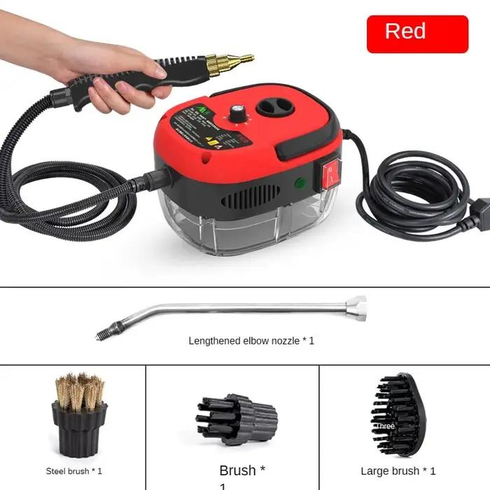 Nettoyeur à vapeur haute température 2500W, climatiseur de cuisine, nettoyeur de taches d'huile, net