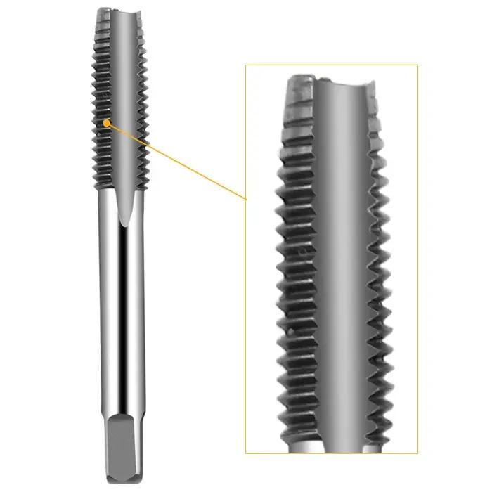 5 pièces Hss Machine filetage métrique bouchon taraud vis tarauds 3mm 4mm 5mm 6mm 8mm M3-M8 Kit de j