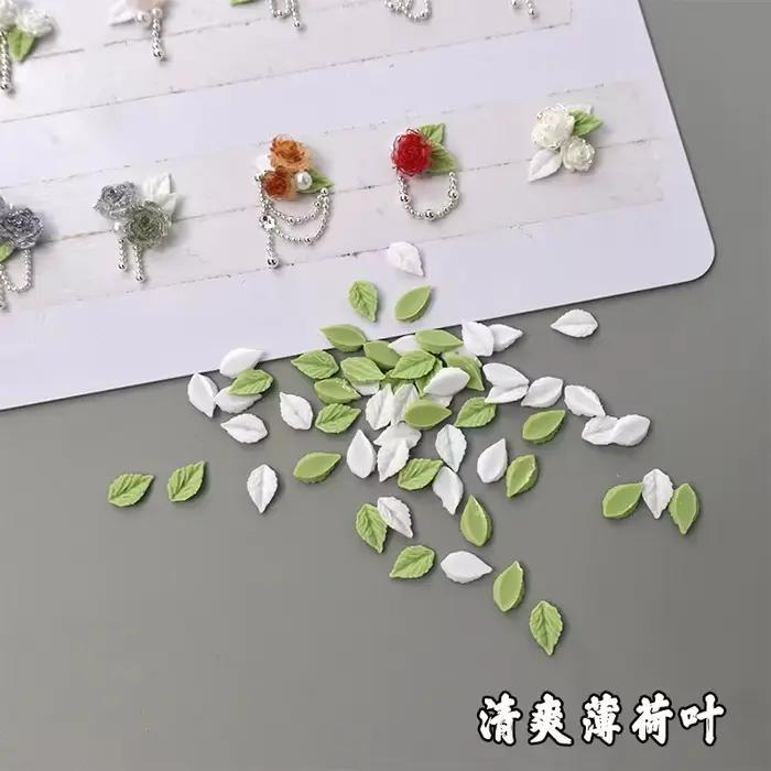 Breloques 3D Rose pour Nail Art, 50 pièces/20 pièces, résine camélia japonaise Kawaii, décorations e