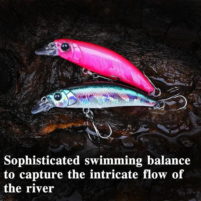 TSURINOYA 60S leurre de pêche méné coulant nouveau modèle intrusseur 60mm 6.5g appâts durs artificie