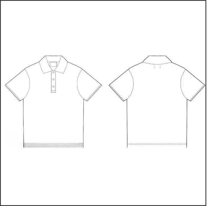 Logo personnalisé ou vêtements Coût total