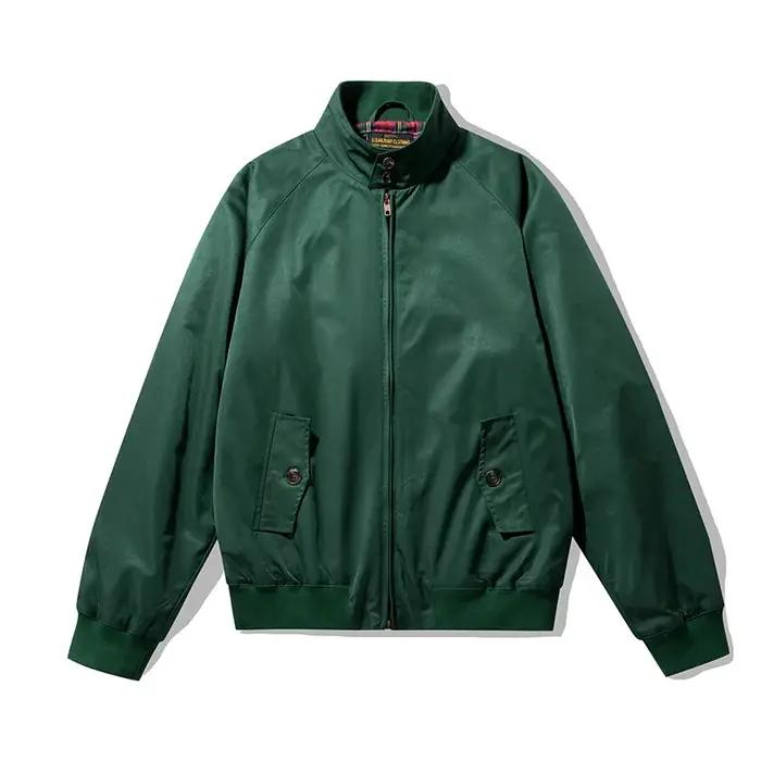Veste coupe-vent à col montant pour homme, document solide, beau, qualité supérieure, décontracté, p