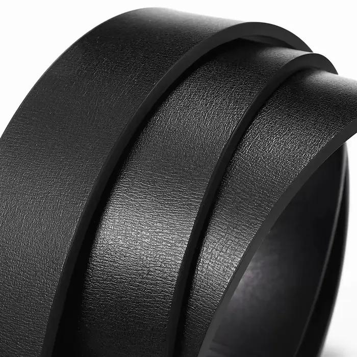 Nouveau produit ceinture hommes de haute qualité sans dents boucle automatique décontracté hommes ce