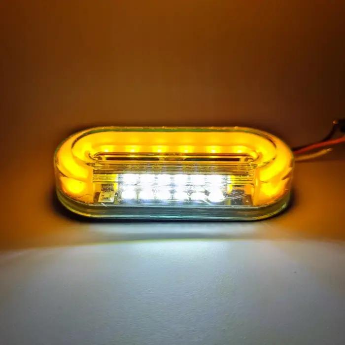 10 pièces 24V feux de position latéraux de camion feux externes de voiture indicateur de Signal lamp