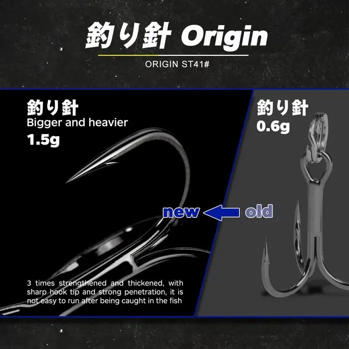 D1 leurre méné de pêche en mer 190mm 36g profondeur de coulage à la traîne 0.6-0.9m de Long Jerkbait