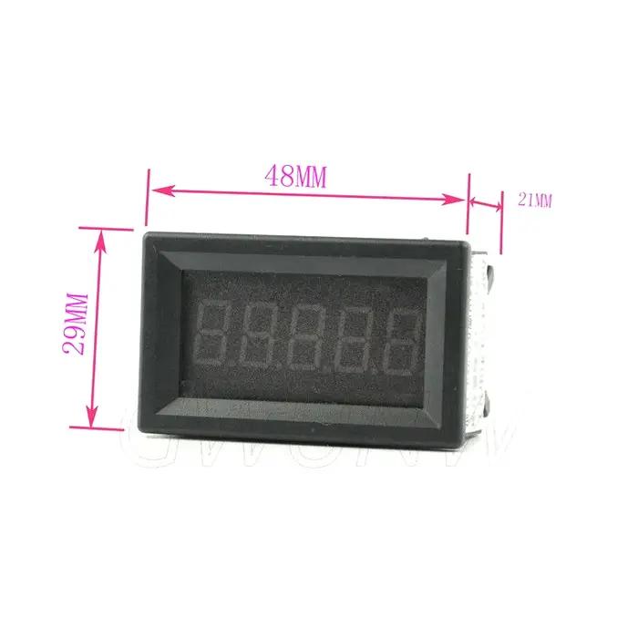 Voltmètre LED 4 bits DC 0-1000V 2000V 3000V, affichage numérique LED de haute précision, voltmètre h