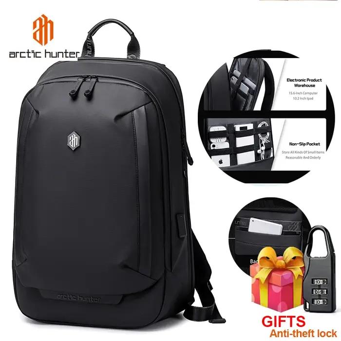 Arctic Hunter pochette d'ordinateur sac à dos collège Style conception Simple grande capacité hommes