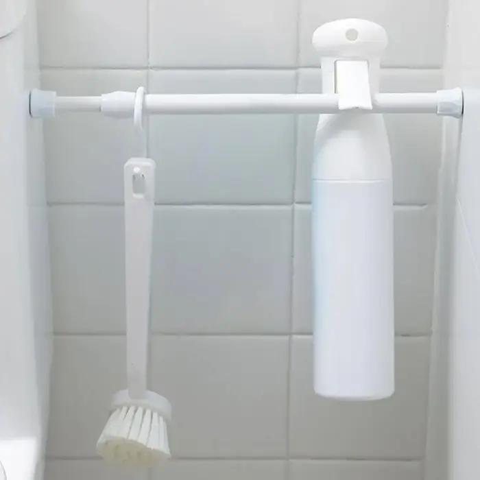 1 pièce-installation de tige télescopique sans poinçonnage mini tige télescopique de stockage multif