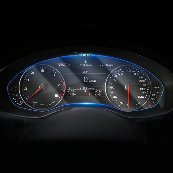 Membrane de panneau de touche intérieur automobile, écran LCD, film de protection TPU, décoration an