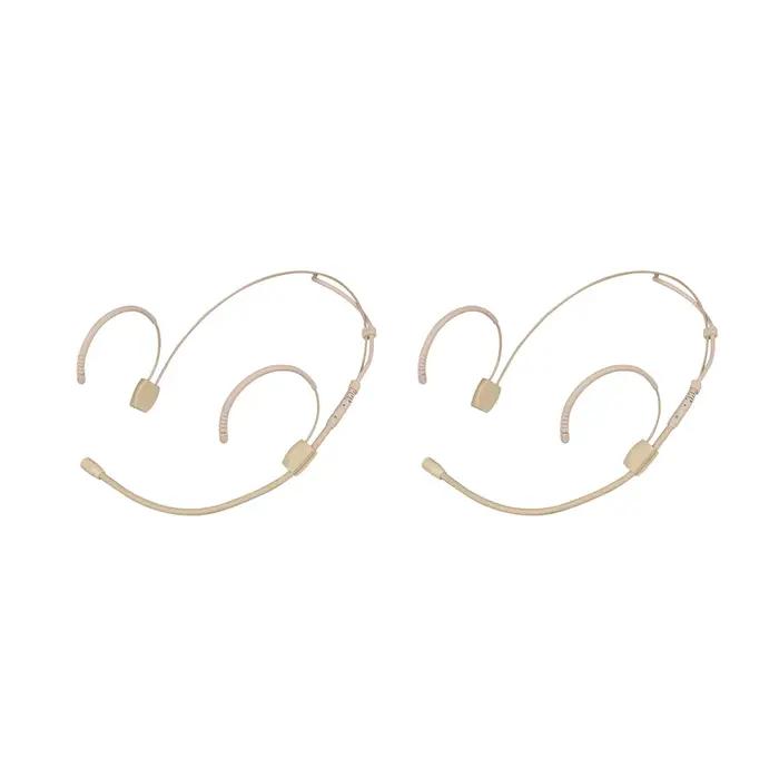 Leicozic 2 pièces AD4D AD4Q ensemble de microphones à revers Lavalier avec transmetteur Body Pack po