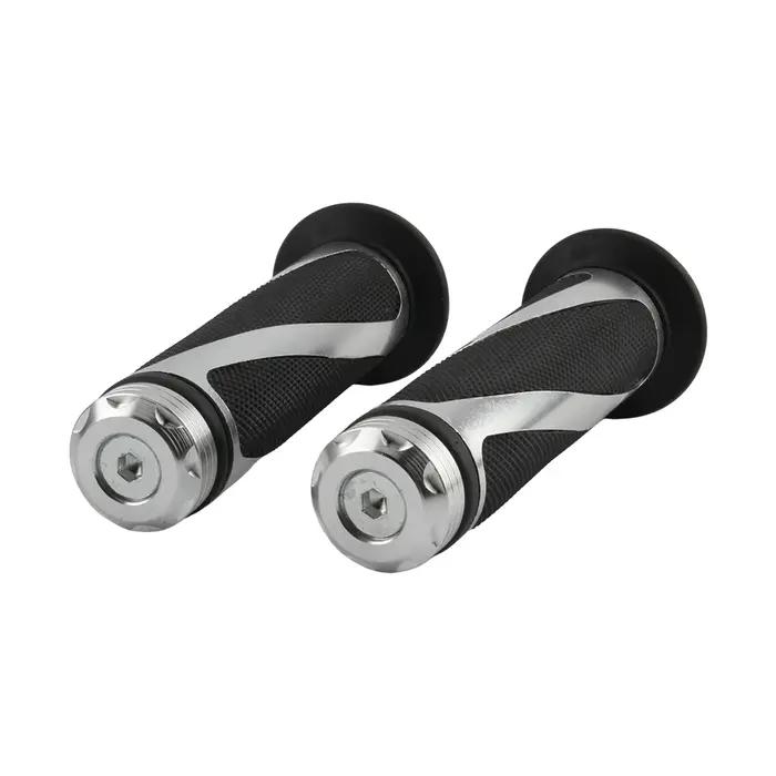 Poignée de moto 7/8 "22mm poignée universelle guidon CNC pour Kawasaki Honda Yamaha Suzuki Benelli D