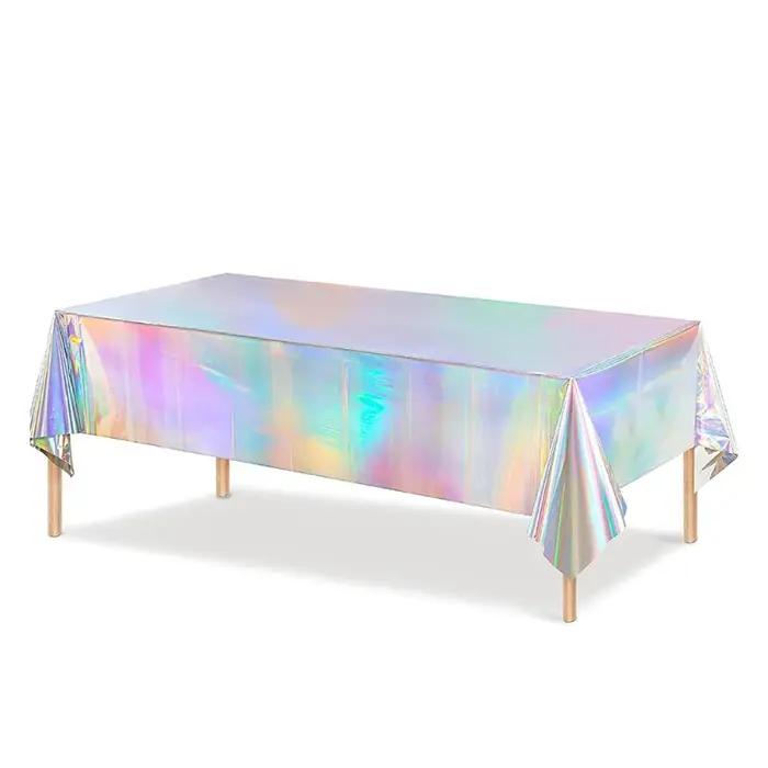Nappe au laser unique, accessoires de mise en page, décoration de scène, nouveau