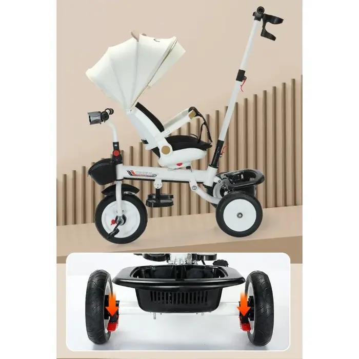 Tricycle pliable pour enfants, chariot assis et allongé, Anti-renversement, vélo pour bébé de 1 à 6
