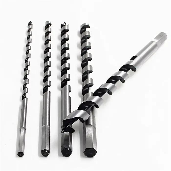 Perceuse à rouleau pour le travail du bois, 230-460mm de Long, poignée hexagonale, torsions de pâte