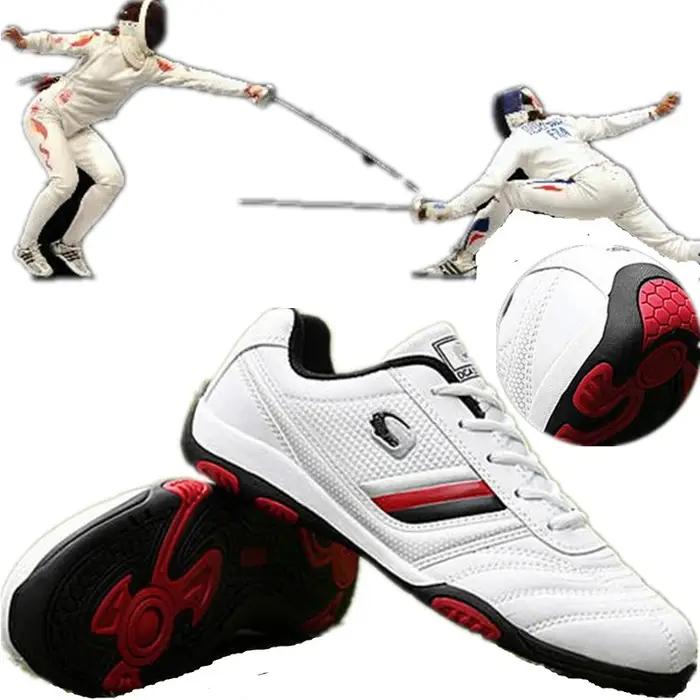 Hommes chaussures d'escrime professionnelles hommes baskets d'escrime chaussures d'entraînement de c