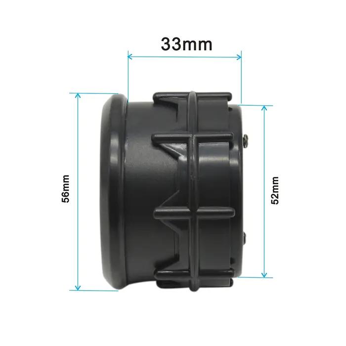 Jauge numérique multifonction Dragon 52 mm pour modification automobile : température de l'eau, temp