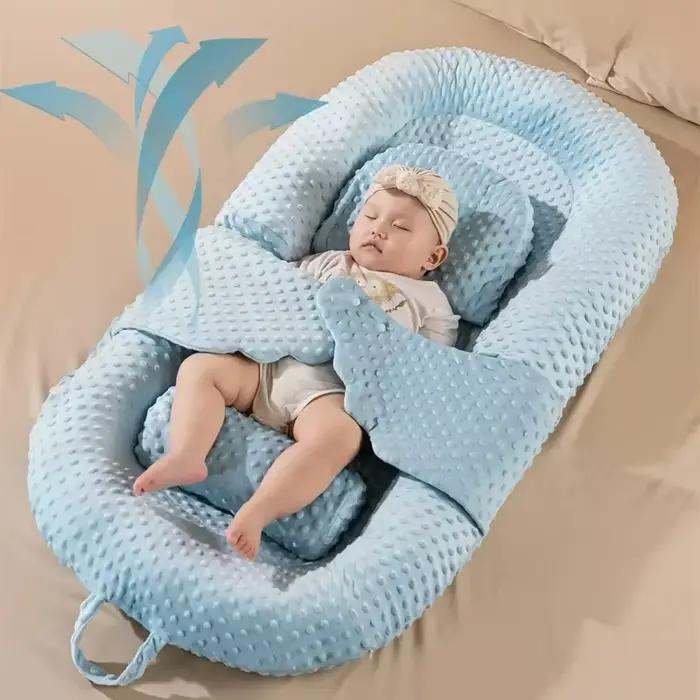 Oreillers pour bébé de 0 à 12 mois, berceau pour nouveau-né, coussinets de pente portables, oreiller