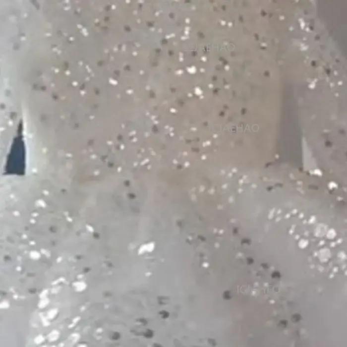 Robe de princesse pour filles, tenue de cérémonie, robe blanche à sequins pour anniversaire, tutu po