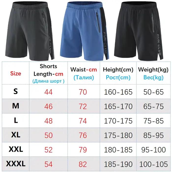 Short de course en Patchwork pour hommes, Short d'entraînement, poches zippées, sport, séchage rapid