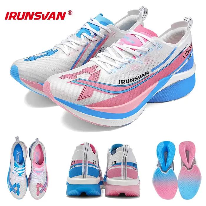 Chaussures de course professionnelles IRUNSVAN Shadow Wing 2.0 avec plaque en carbone, pour marathon