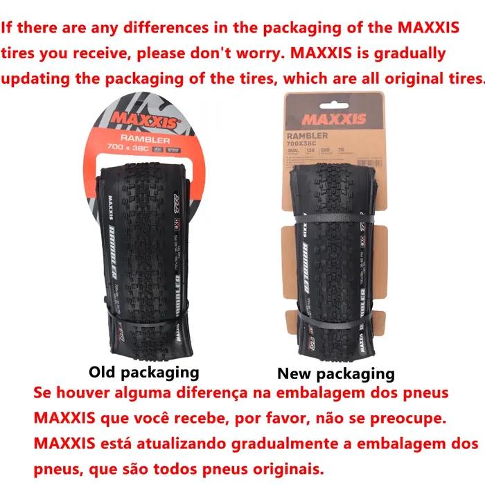 MAXXIS RAMBLER pneu de gravier 700x3 8/40C/45C 650x47B vélo pliant Cyclo-cross gravier pneu extérieu