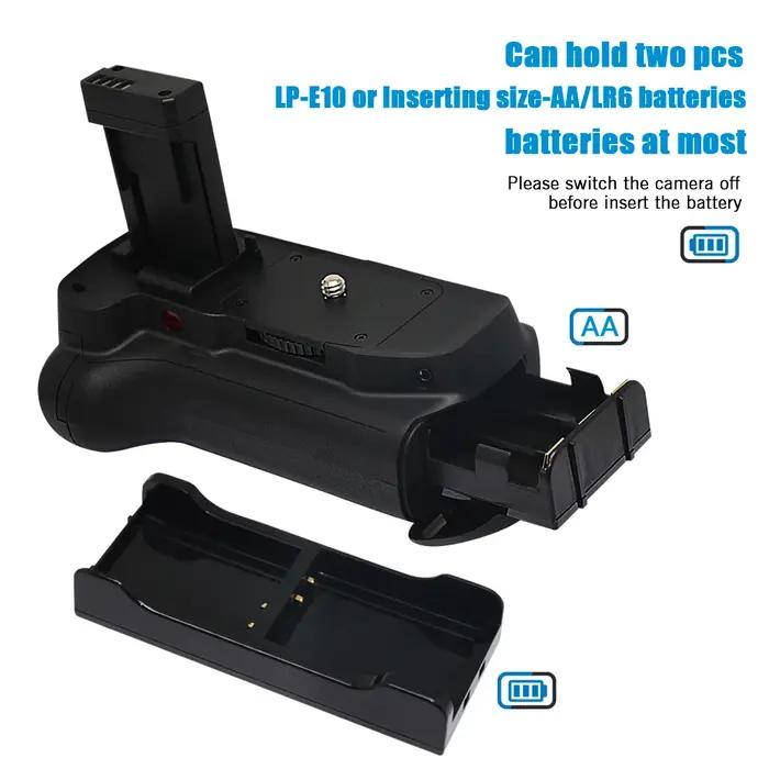 Mcoplus-Poignée de batterie verticale pour IL EOS 2000D/bloody D/1300D/sous D / 1100D / Rebel T7 / T
